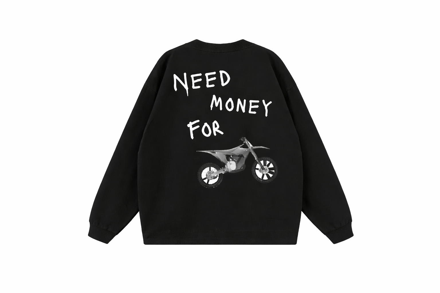 Black Long Sleeve "Need Money For Sta**"