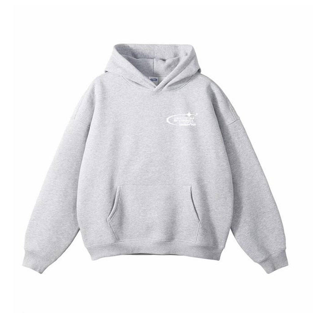 Street Legal Hoodie "Grey/White"