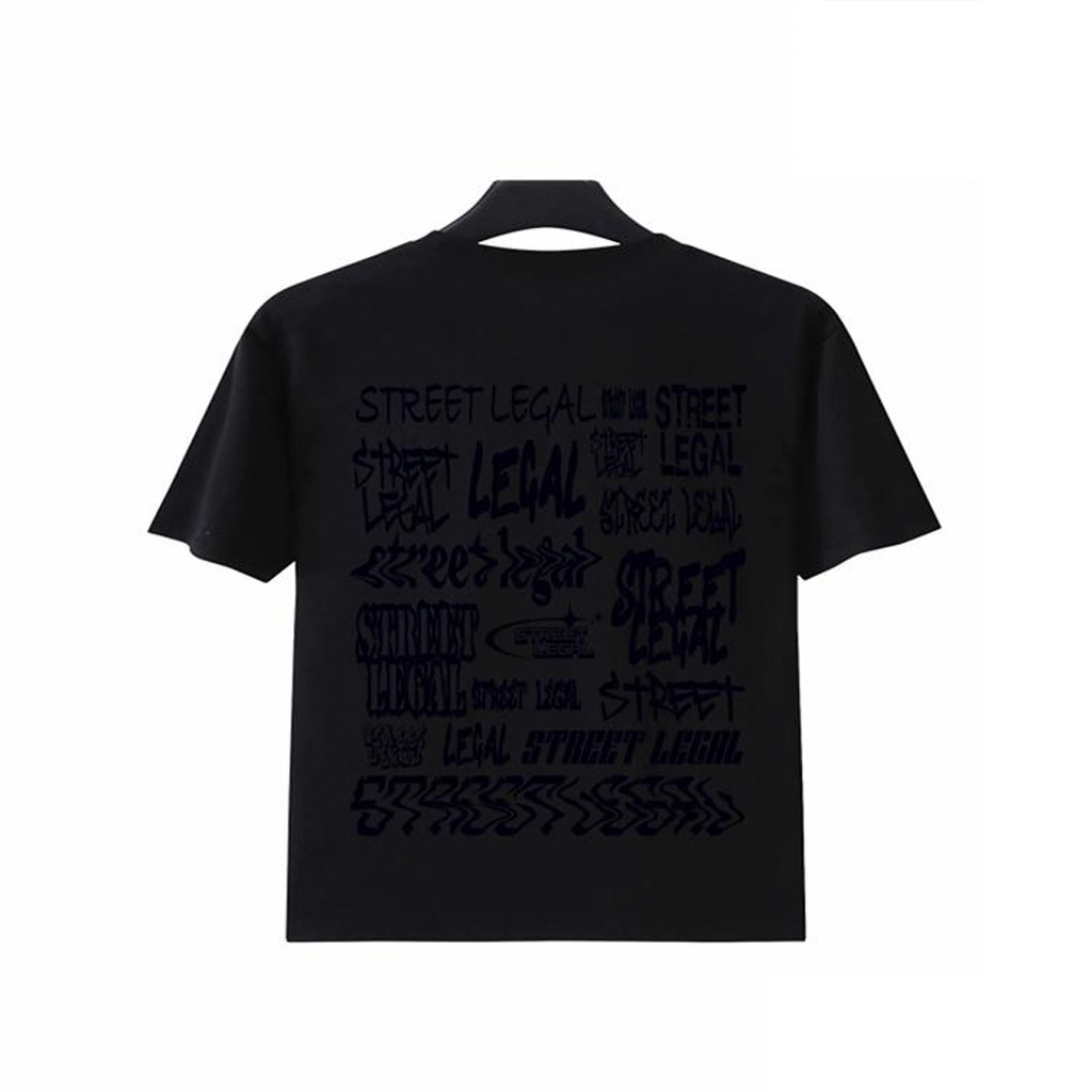 Street Legal T-Shirt (Black/Black)